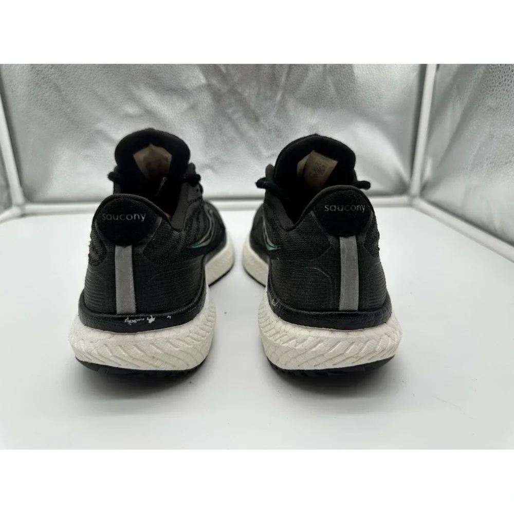 Saucony Triumph 19 Womens Running Shoes Black Teal S10678-10 Size 7.5